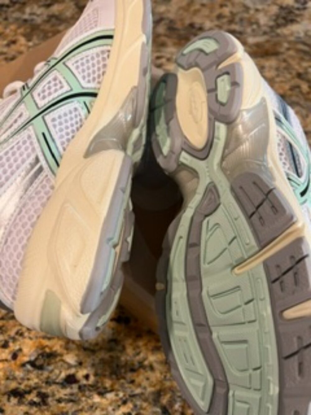 Asics Gel-1130 WMNS "White Mint Tint Men sz 5 Women 6.5 - Picture 8 of 9